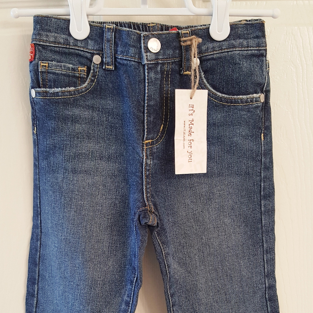 IT JEANS FROM LOS ANGELES GIRLS TODDLER SZ "SCOUT" Designer Kids Wear